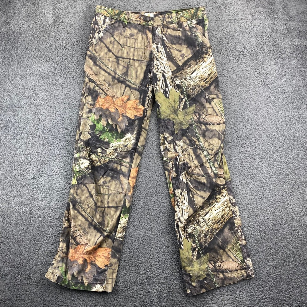 Hunter's Choice Mossy Oak Camo Hunting Pants Men's Medium Casual‎ Trousers